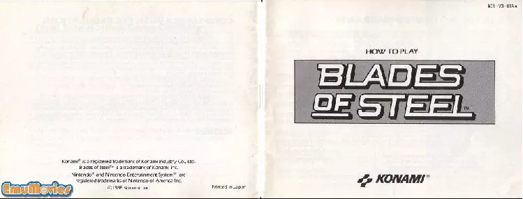 manual for Blades of Steel
