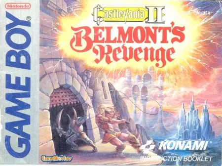 manual for Castlevania II - Belmont's Revenge