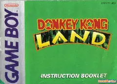 manual for Donkey Kong Land