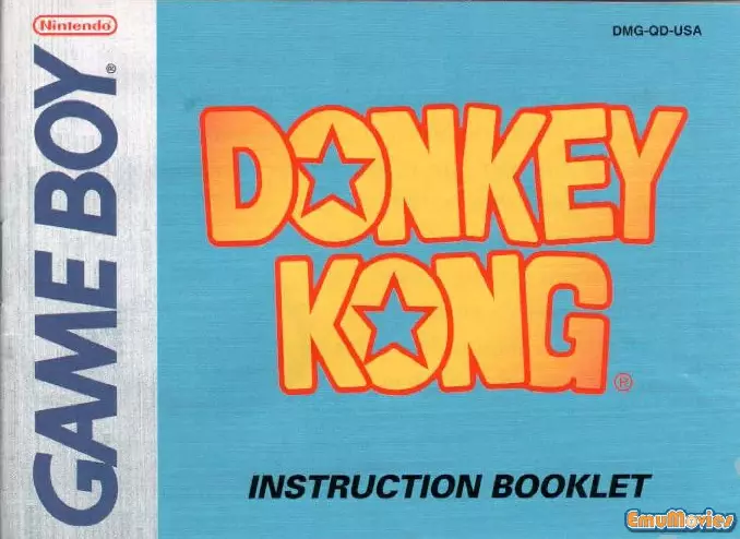 manual for Donkey Kong Land II - Diddy's Kong Quest