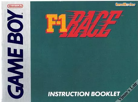 manual for F-1 Race (V1.0)