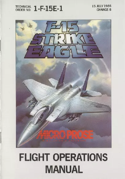manual for F-15 Strike Eagle