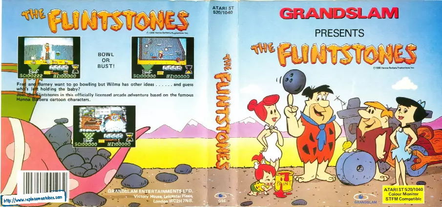 manual for Flintstones, The - King Rock Treasure Island