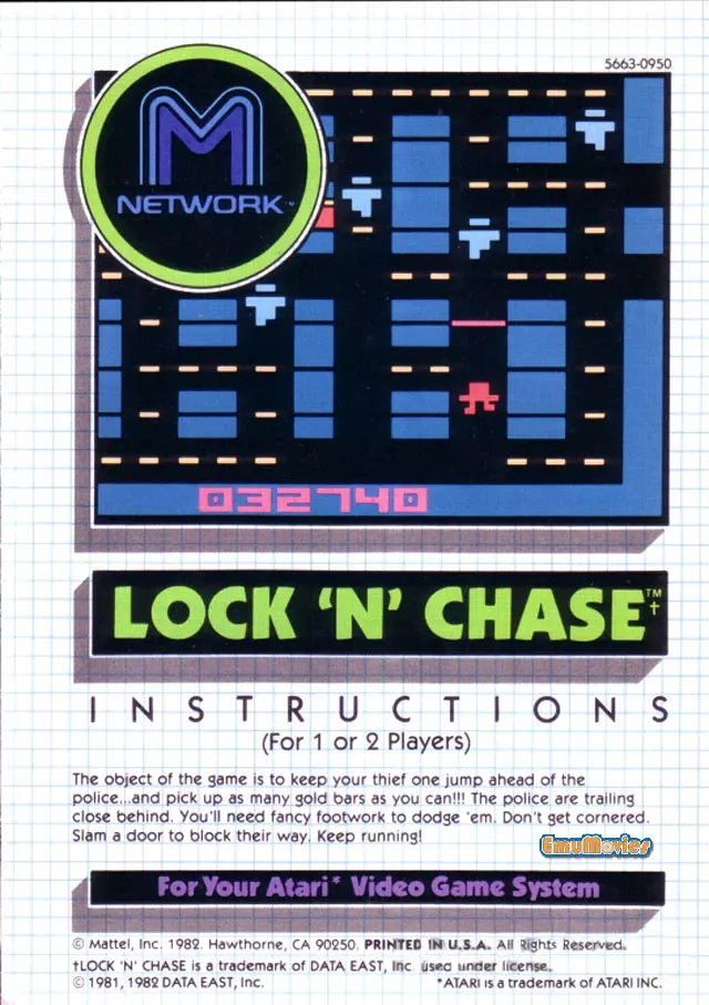 manual for Lock 'N Chase