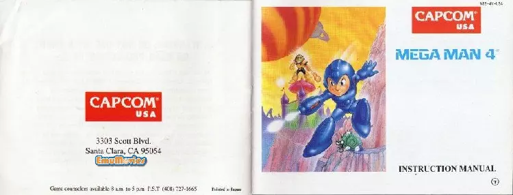 manual for Mega Man IV
