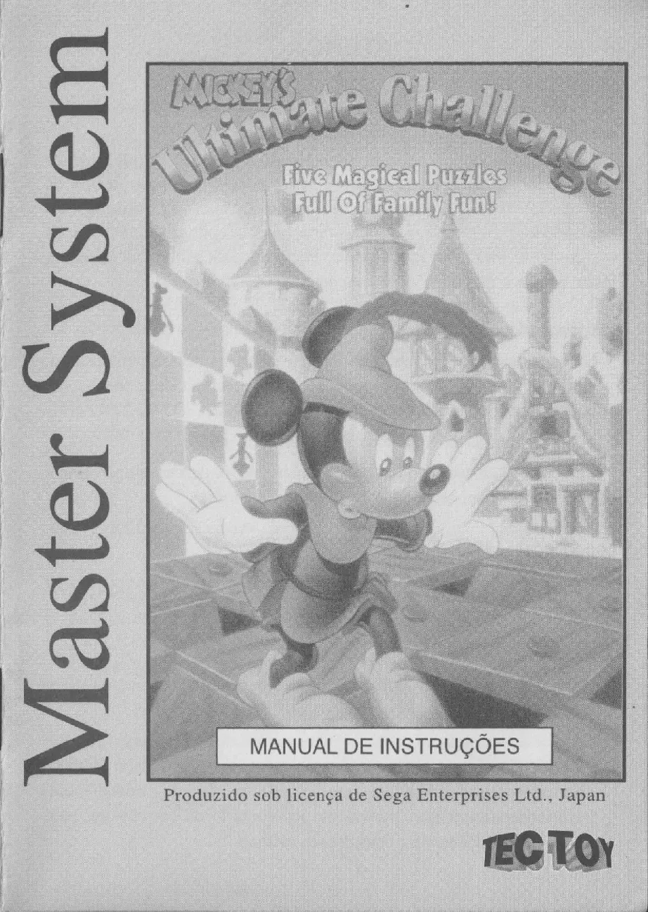 manual for Mickey's Ultimate Challenge