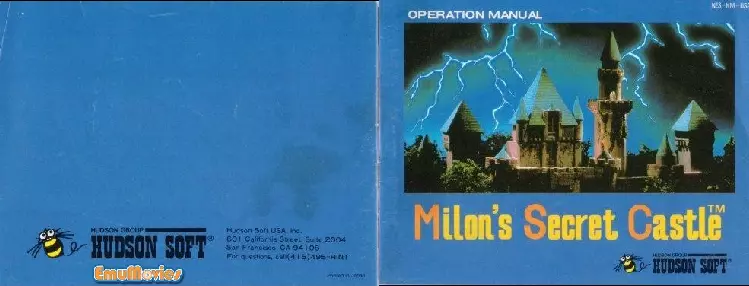 manual for Milon's Secret Castle
