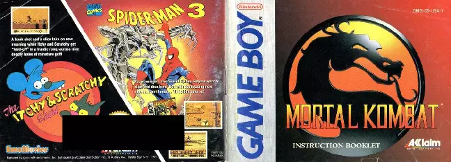 manual for Mortal Kombat