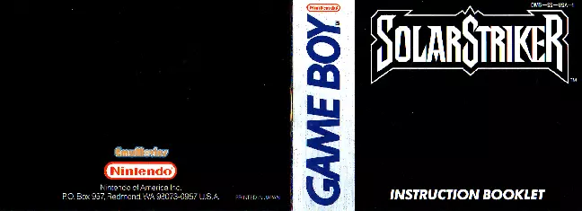 manual for SolarStriker