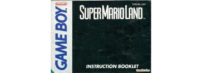 manual for Super Mario Land (V1.0)