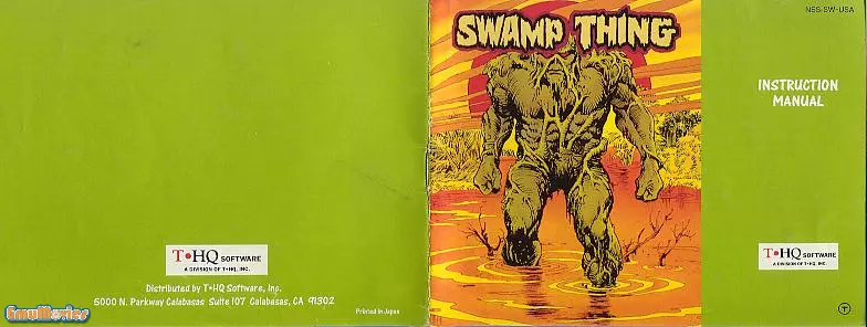 manual for Swamp Thing