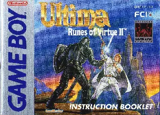 manual for Ultima - Runes of Virtue II