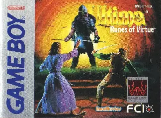 manual for Ultima - Runes of Virtue