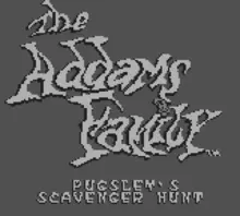 Image n° 4 - screenshots  : Addams Family, The - Pugsley's Scavenger Hunt