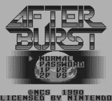 Image n° 1 - screenshots  : After Burst