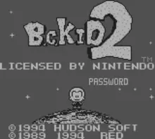 Image n° 1 - screenshots  : B.c. Kid 2