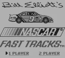 Image n° 4 - screenshots  : Bill Elliott's - NASCAR Fast Tracks