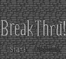 Image n° 2 - screenshots  : BreakThru !