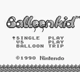 Image n° 9 - screenshots  : Balloon Kid