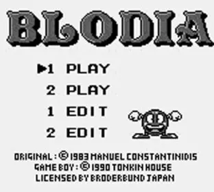 Image n° 1 - screenshots  : Blodia