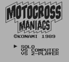 Image n° 4 - screenshots  : Motocross Maniacs