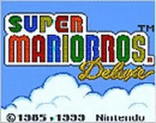 Image n° 1 - screenshots  : Super Mario Bros. Deluxe (V1.0) (Mono)