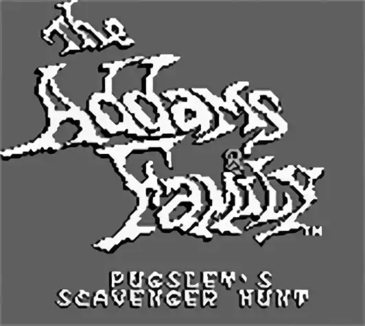 Image n° 6 - titles : Addams Family, The - Pugsley's Scavenger Hunt
