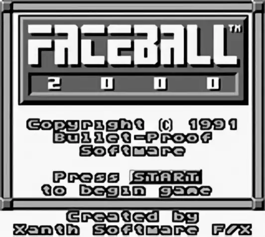 Image n° 6 - titles : Faceball 2000