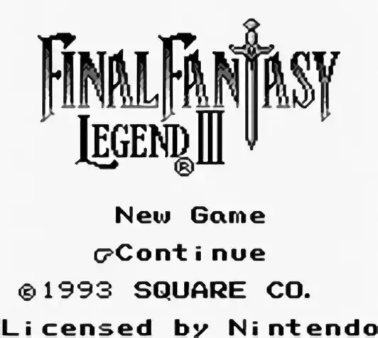 Image n° 6 - titles : Final Fantasy Legend III