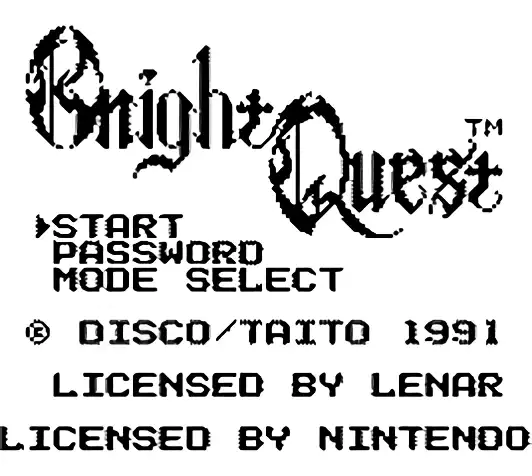 Image n° 6 - titles : Knight Quest