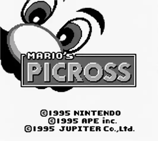 Image n° 6 - titles : Mario's Picross
