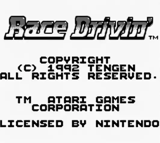 Image n° 6 - titles : Race Drivin'