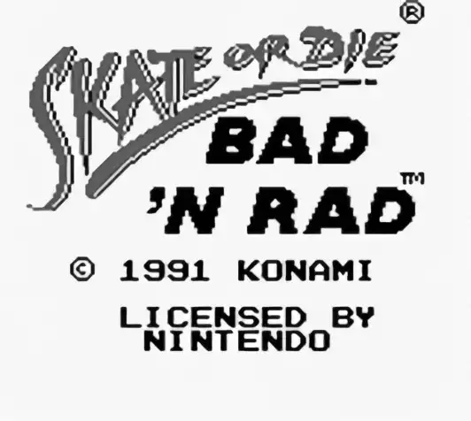 Image n° 6 - titles : Skate or Die - Bad 'N Rad