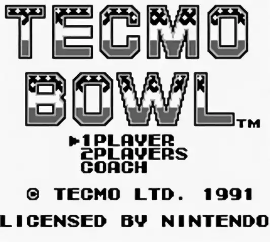 Image n° 6 - titles : Tecmo Bowl