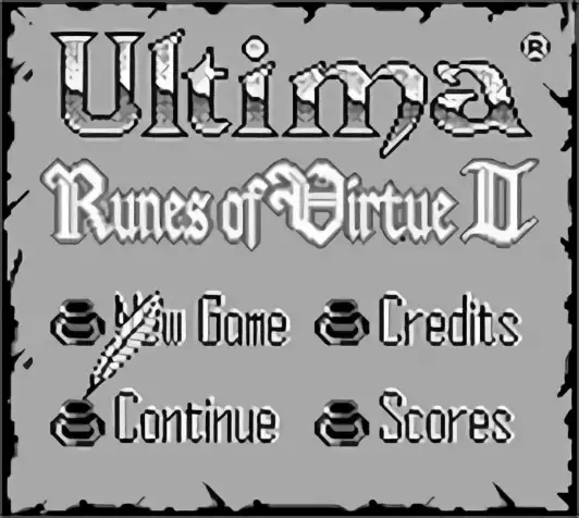 Image n° 6 - titles : Ultima - Runes of Virtue II