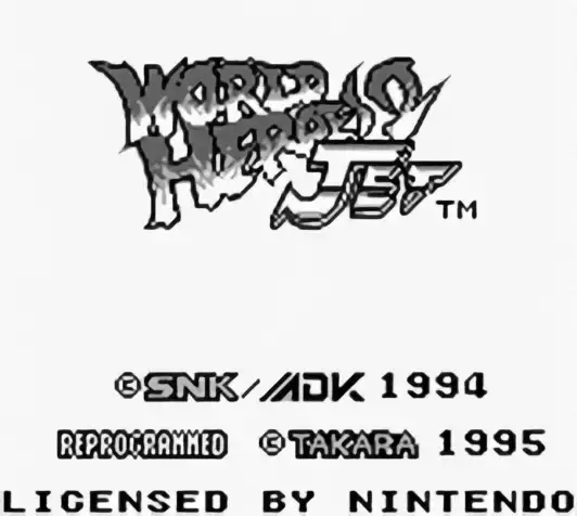 Image n° 5 - titles : World Heroes 2 Jet