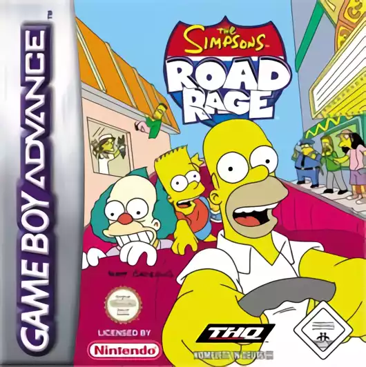 Image n° 1 - box : The Simpsons - Road Rage
