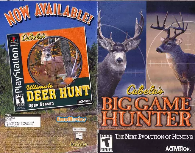 manual for Cabela's Big Game Hunter