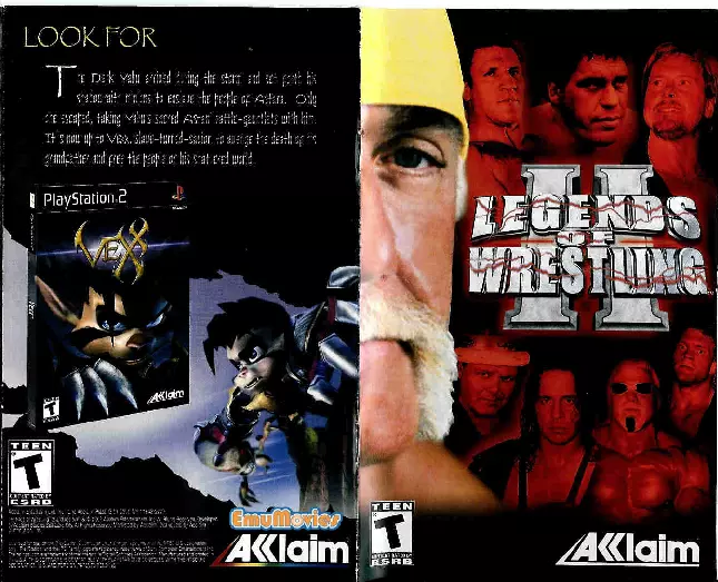 manual for Legends of Wrestling II