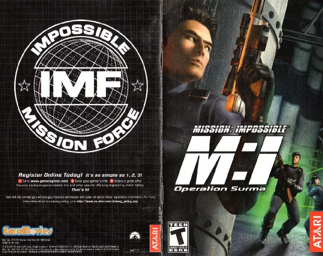 manual for Mission - Impossible - Operation Surma