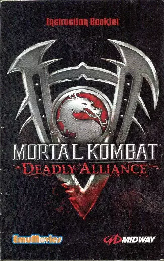 manual for Mortal Kombat - Deadly Alliance