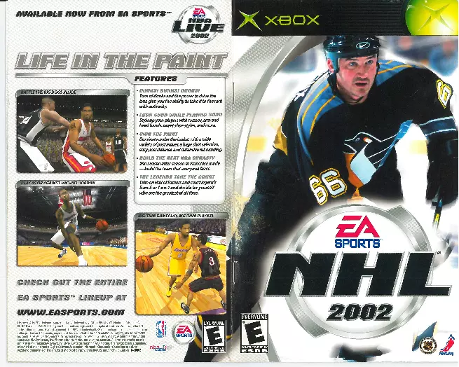 manual for NHL 2002