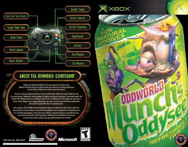 manual for Oddworld - Munch's Oddysee