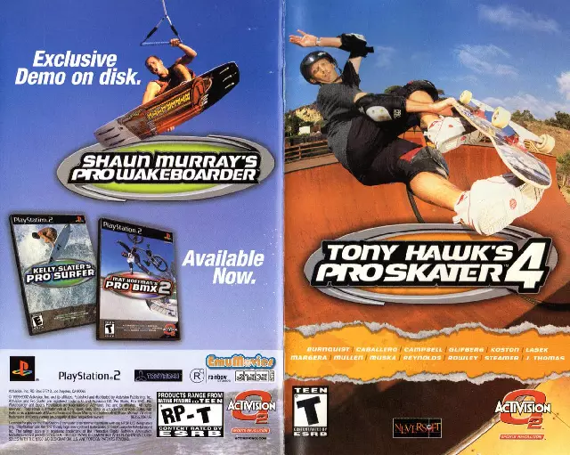 Tony Hawk's Pro Skater 4 GAME DEMO - download