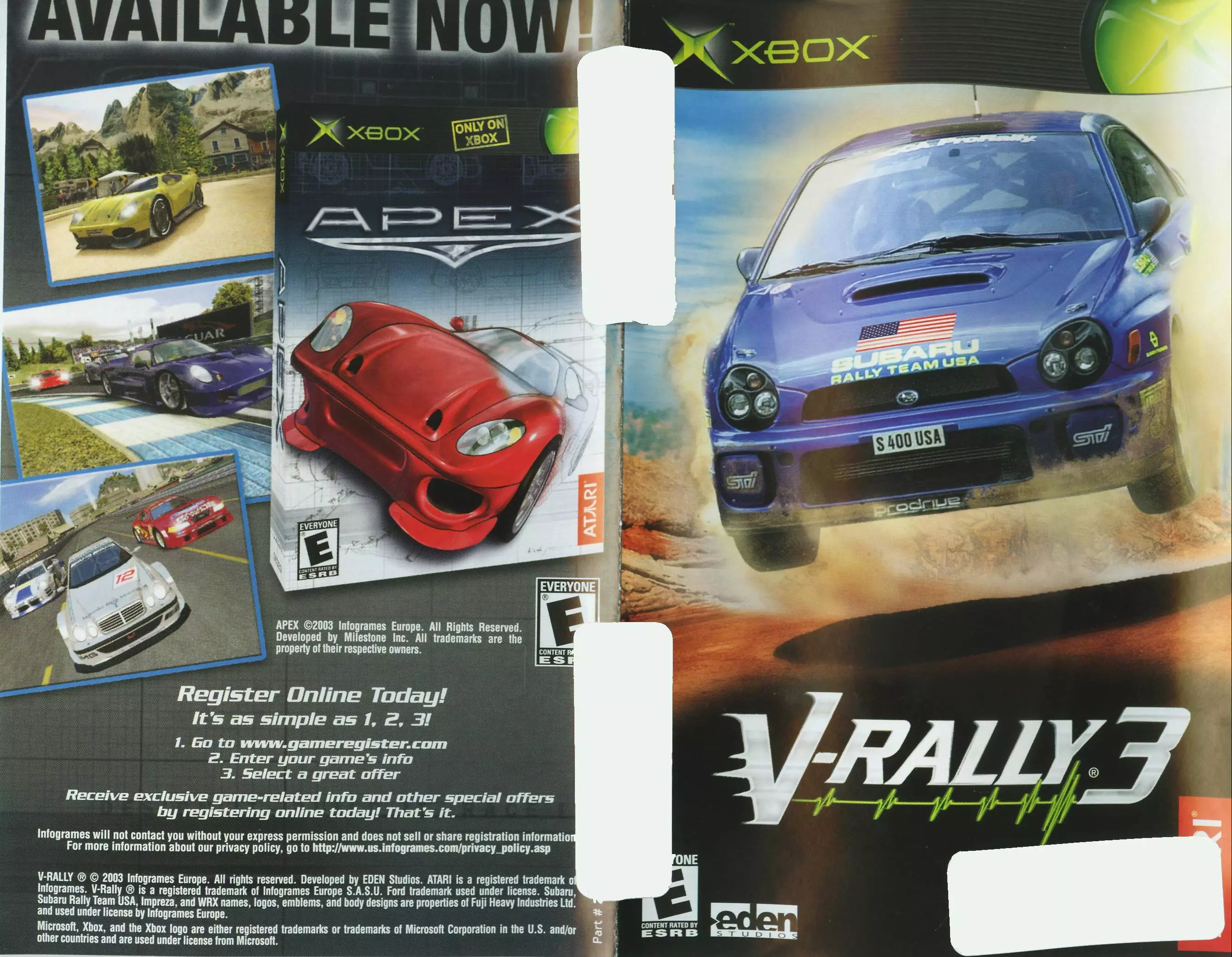manual for V-Rally 3