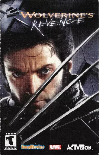 manual for X2 - Wolverine's Revenge