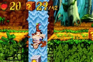 Image n° 3 - screenshots  : Crash Bandicoot - the Huge Adventure