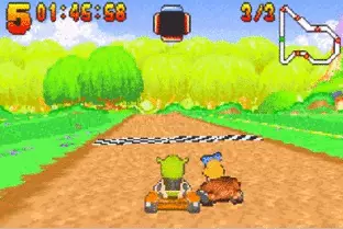 Image n° 3 - screenshots  : Shrek - Swamp Kart Speedway