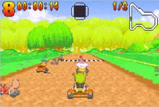 Image n° 8 - screenshots  : Shrek - Swamp Kart Speedway