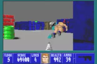 Image n° 6 - screenshots  : Wolfenstein 3D